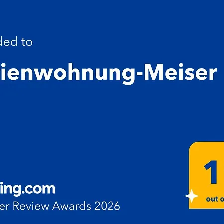 Ferienwohnung-meiser Apartamento *